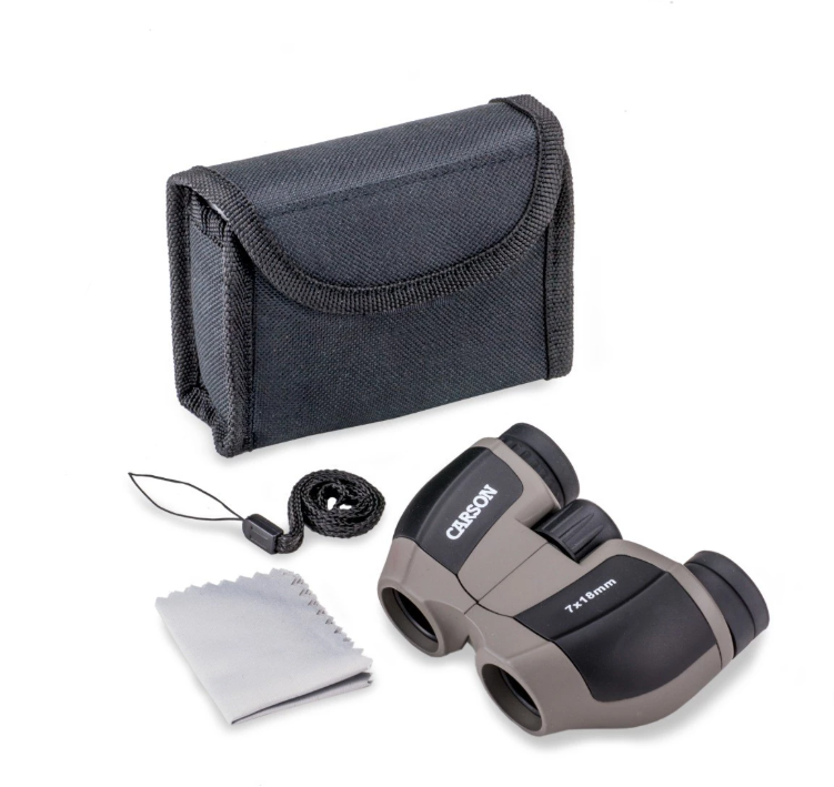 Carson MiniScout 7x18mm pienikokoiset kiikarit