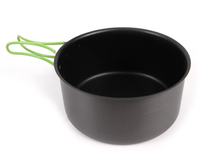 Haghus Non Stick 3-osainen retkipannu- ja kattilasarja