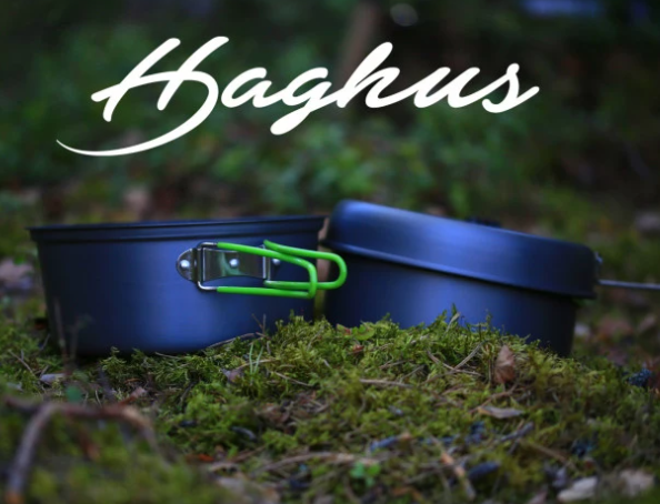 Haghus Non Stick 3-osainen retkipannu- ja kattilasarja