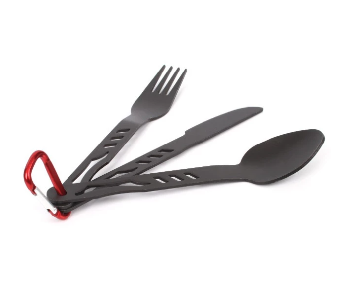 Haghus alumiiniset retkiaterimet karabiinilla