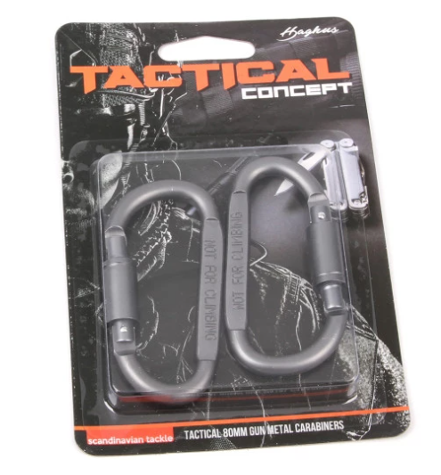 Haghus 80mm taktinen karabiini 2kpl