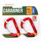 Haghus 60mm karabiini 2kpl sarja