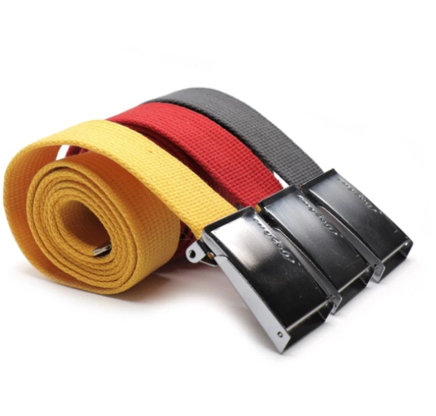 Haghus retkivyöt 120cm, kolme väriä — Haghus retkivyö 120cm sinappi