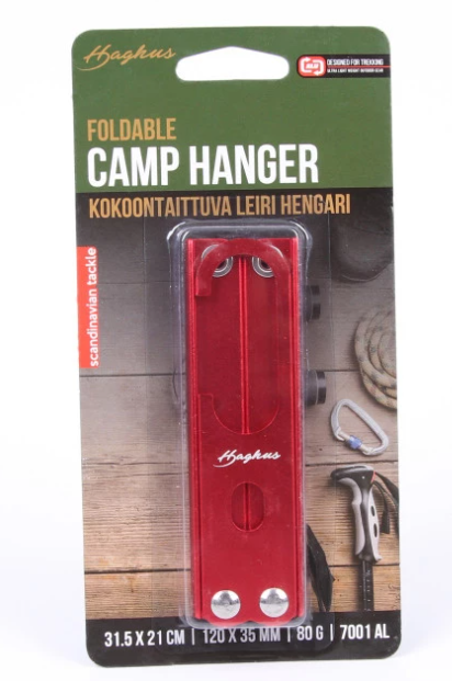 Haghus kokoontaittuva retkihenkari