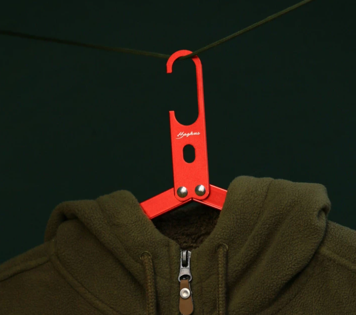 Haghus kokoontaittuva retkihenkari