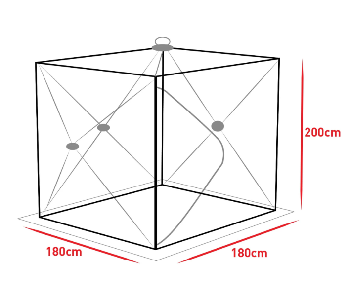 Väinö Bunker Thermal 3 Eristetty pilkkiteltta