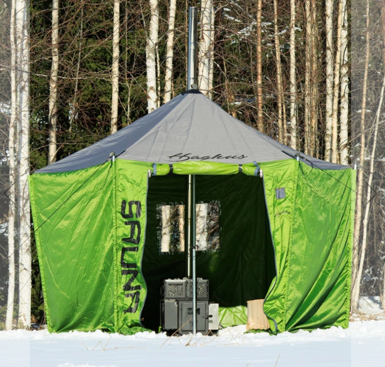 Haghus Telttasauna combo