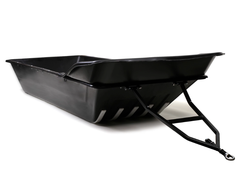 Haghus ahkio vetoaisalla ja lumisuojalla 230x80x35cm