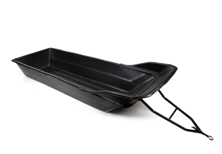 Haghus ahkio vetoaisalla ja lumisuojalla 230x80x35cm