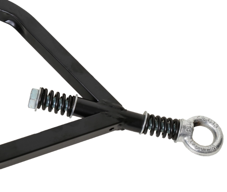 Haghus ahkio vetoaisalla ja lumisuojalla 230x80x35cm