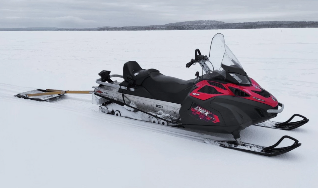 Haghus latuhöylä Ski Track Machine FIS mitoilla