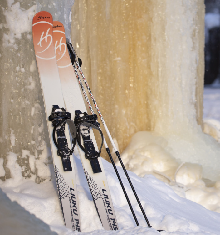 Haghus Liuku 145 liukulumikengät 145cm + pivot side