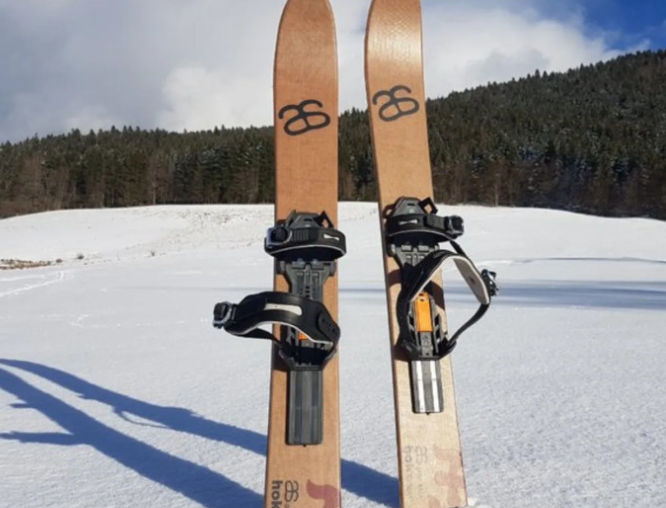 Altai Skis Altai Hok 145 liukulumikengät + Pivot siteet