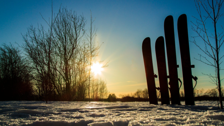 Altai Skis Altai Hok 145 liukulumikengät + Pivot siteet