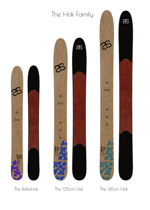 Altai Skis Altai Hok 125cm Liukulumikengät + Pivot siteet