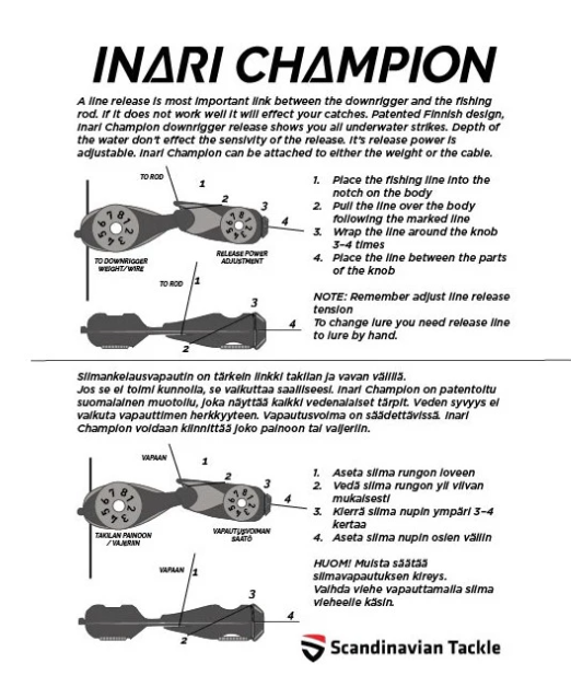 Inari Champion takilan laukaisin