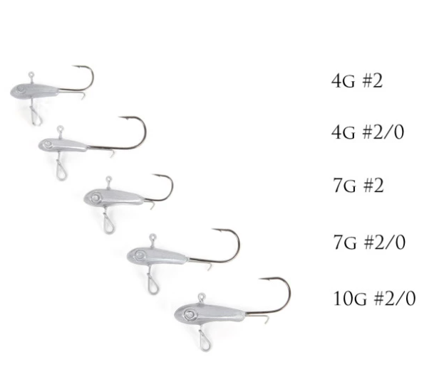 Shaker Baits pilkkijigipää 3kpl