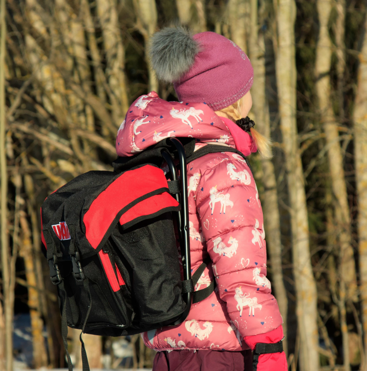 Pikkuväinö lasten pilkkireppujakkara 18L