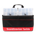 Scandinavian Tackle Jättikokoinen tarvikelaukku + 4x vieherasia