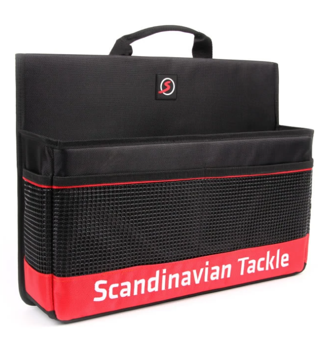 Scandinavian Tackle Jättikokoinen tarvikelaukku + 4x vieherasia