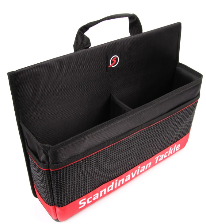 Scandinavian Tackle Jättikokoinen tarvikelaukku + 4x vieherasia