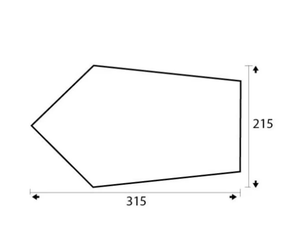 Trimm Trace One tarppi oliivinvihreä