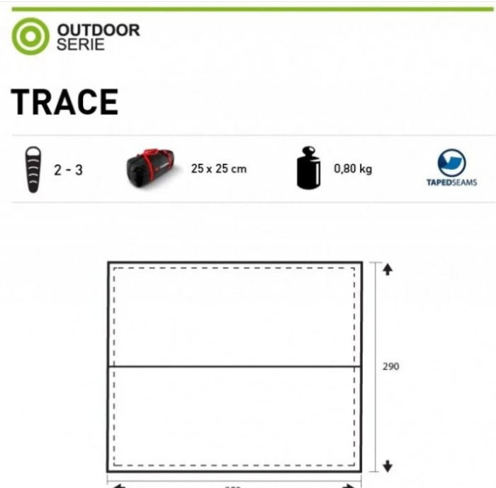 Trimm Trace tarppi camo