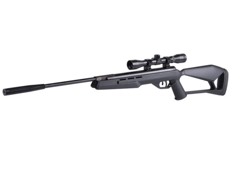 Crosman Fire NP Black 4.5mm ilmakivääri kiikaritähtäimellä