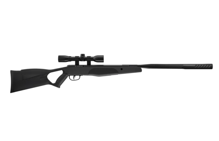 Crosman F4 Black 4.5mm ilmakivääri kiikaritähtäimellä
