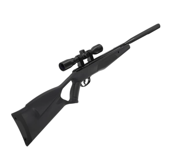 Crosman F4 Black 4.5mm ilmakivääri kiikaritähtäimellä