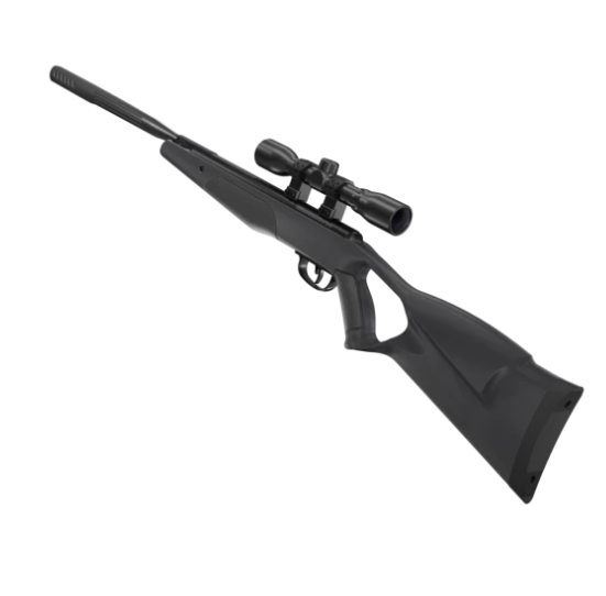 Crosman F4 Black 4.5mm ilmakivääri kiikaritähtäimellä