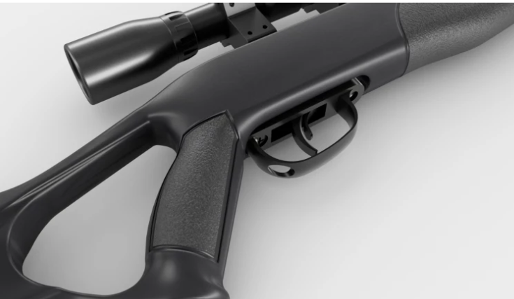 Crosman F4 Black 4.5mm ilmakivääri kiikaritähtäimellä