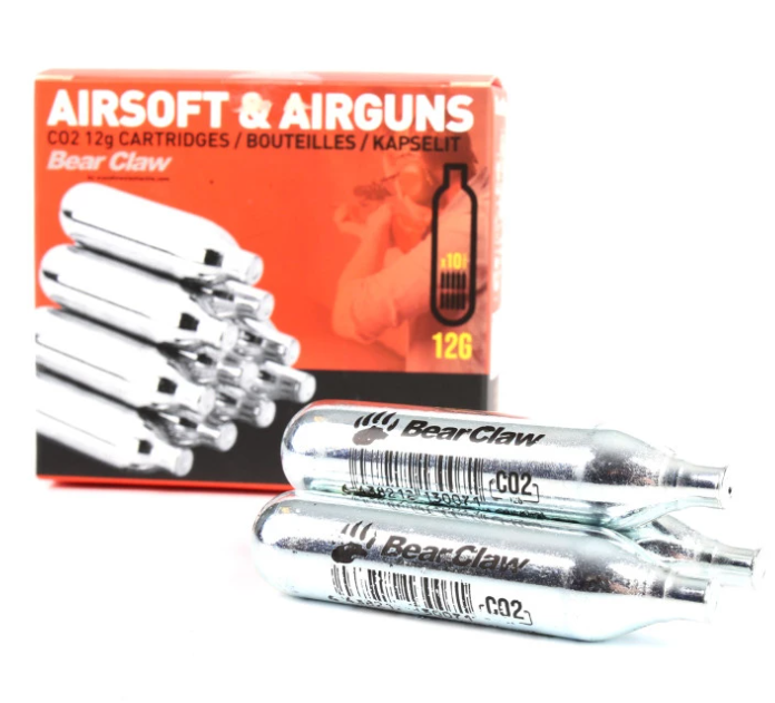 Bear Claw 12g CO2 kapselit 10kpl