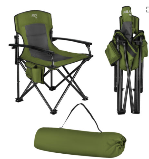 Nils Camp Retkituoli NC3075 – sininen tai vihreä