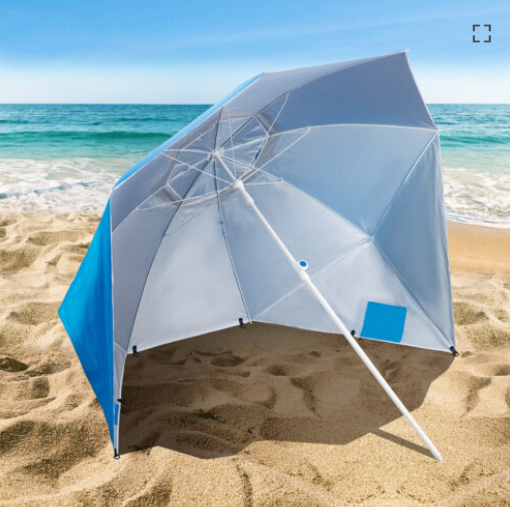 Aurinkovarjo rannalle XL 220 cm NC7822 NILS - kaksi väriä