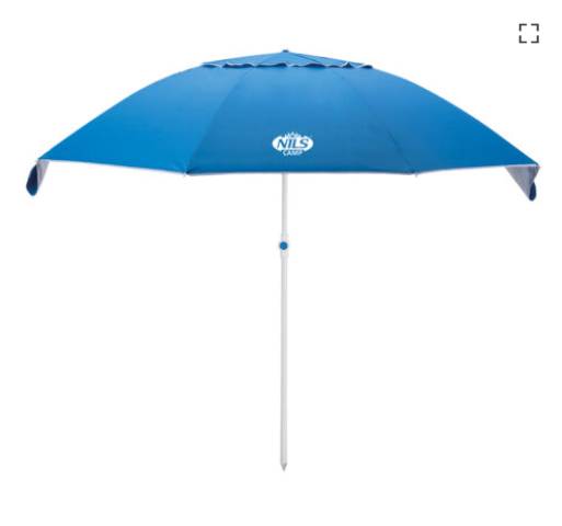 Aurinkovarjo rannalle XL 220 cm NC7822 NILS - kaksi väriä