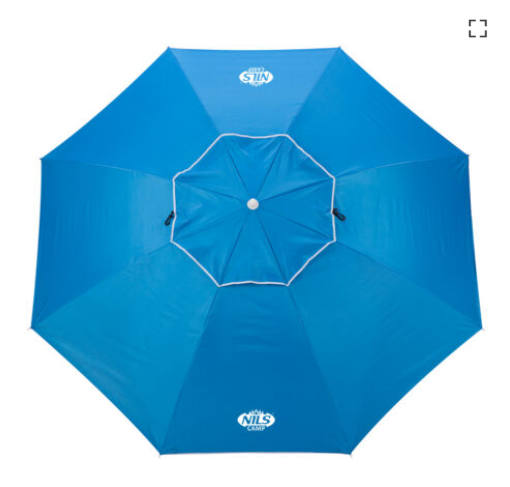 Aurinkovarjo rannalle XL 220 cm NC7822 NILS - kaksi väriä