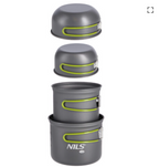 Retkikattilasetti XL NC1767 NILS CAMP