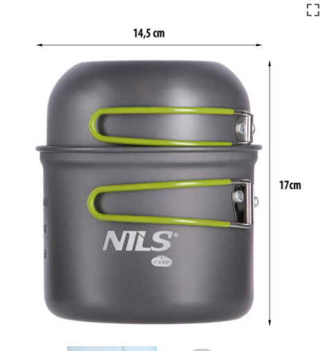Retkikattilasetti XL NC1767 NILS CAMP