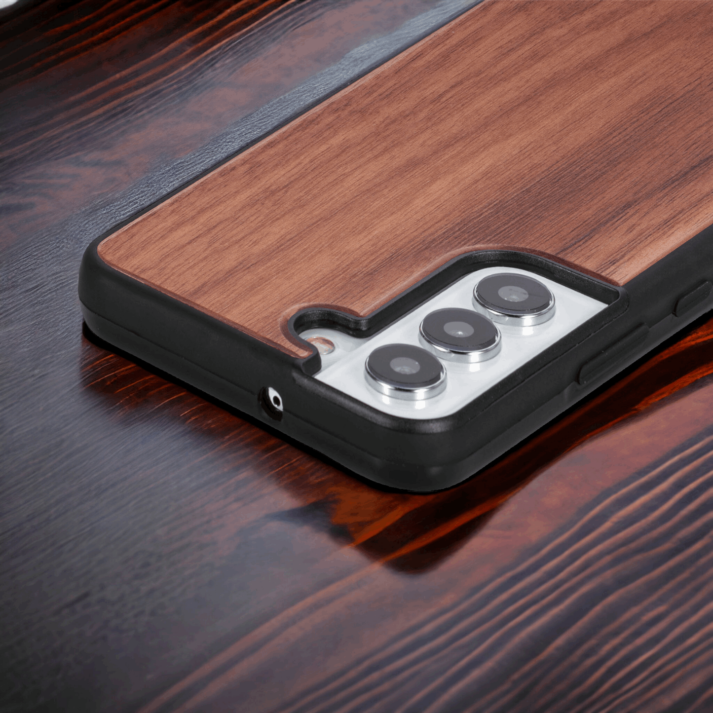 Wood Galaxy Case - Walnut