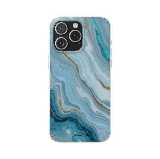 Golden Azure Marble - Eco Case
