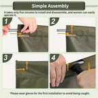 Camping Cot Heavy Duty Portable Bed-2