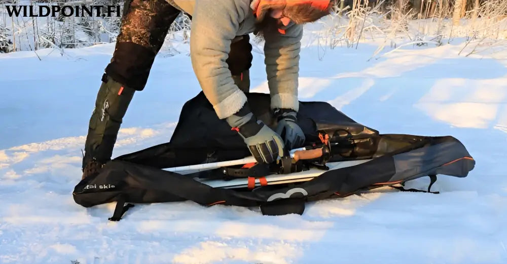 Altai skis liukulumikenkäkassi