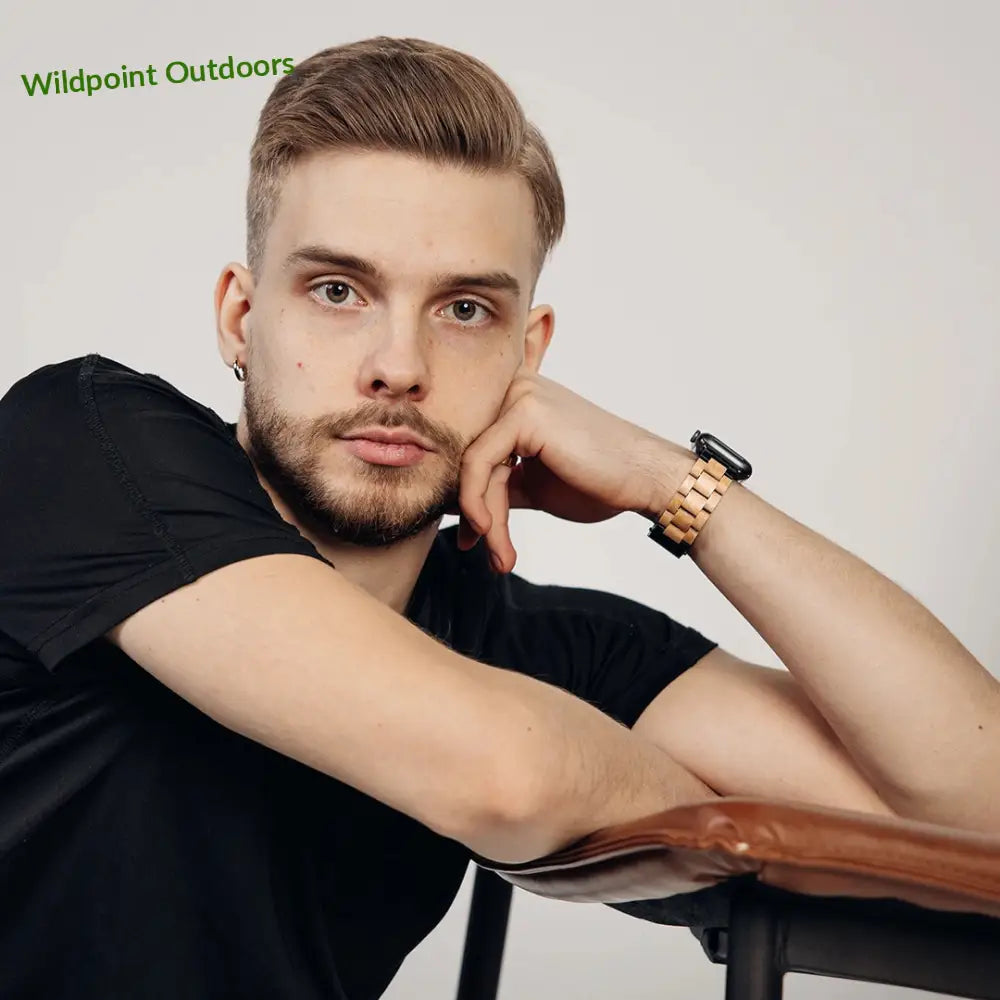 Apple watch -puinen ranneke koivu - kellojen rannekkeet - wildpoint outdoors retkeily