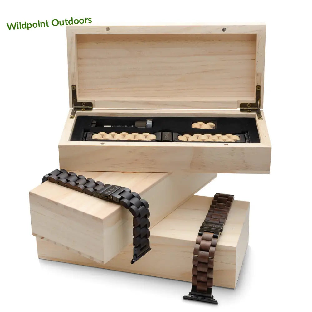 Apple watch -puinen ranneke koivu - kellojen rannekkeet - wildpoint outdoors retkeily