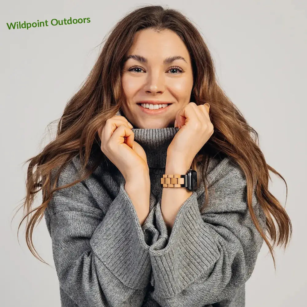 Apple watch -puinen ranneke koivu - kellojen rannekkeet - wildpoint outdoors retkeily