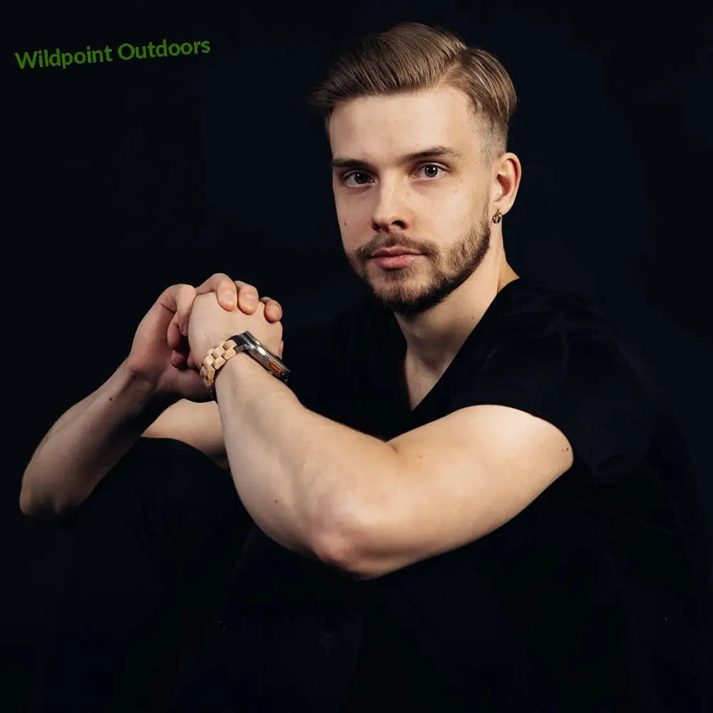 Apple watch ultra -puinen ranneke koivu - kellojen rannekkeet - wildpoint retkeily 59 €