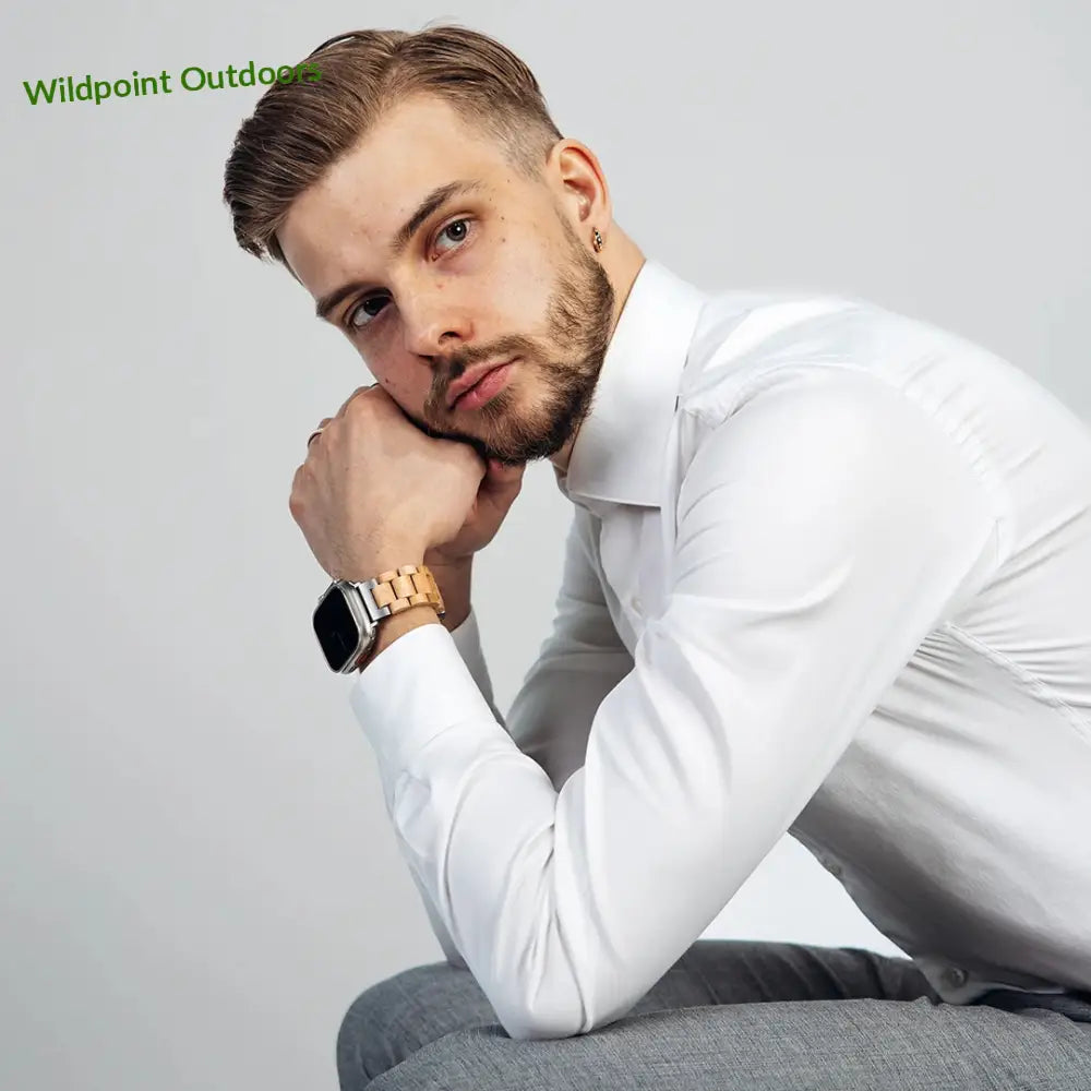 Apple watch ultra -puinen ranneke koivu - kellojen rannekkeet - wildpoint retkeily 59 €