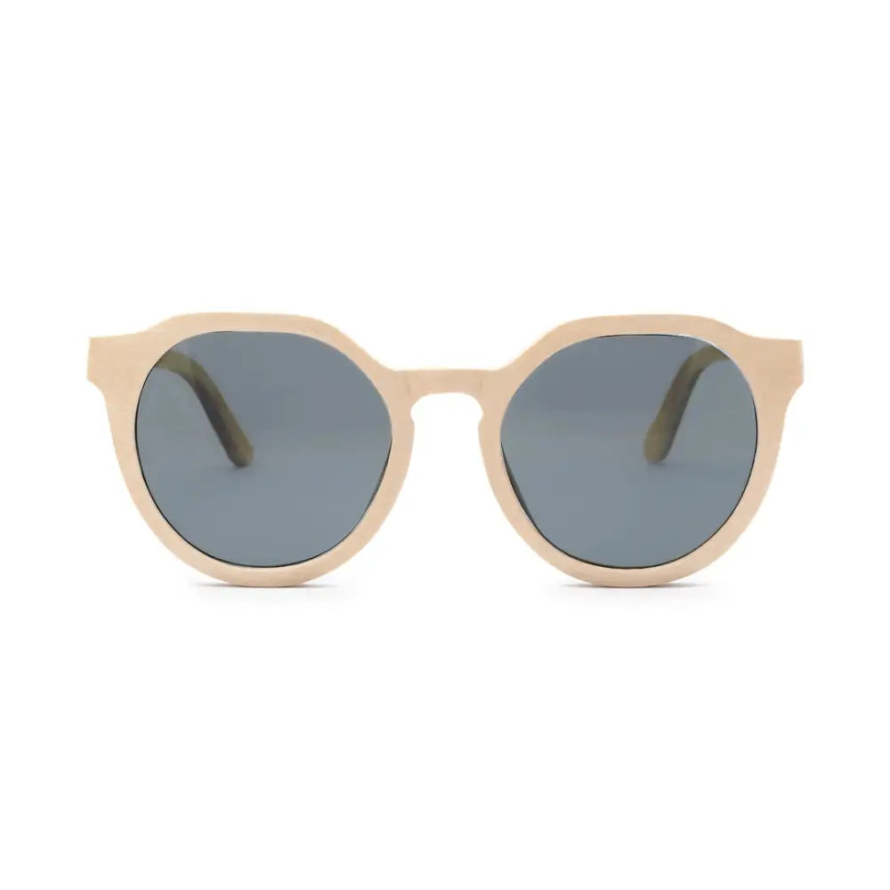 Arctic birch - miesten aurinkolasit - pyöreät puukehys retkeilyvarusteet verkkokaupasta 95 €
