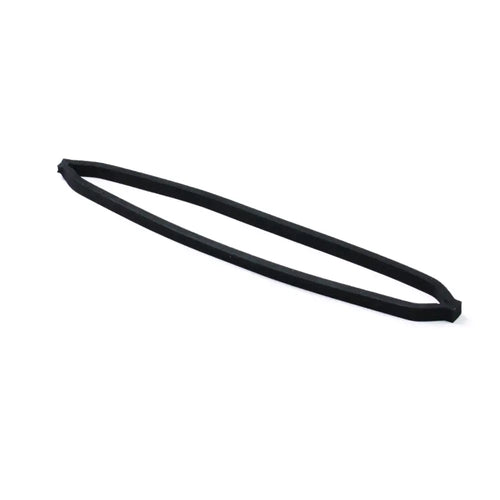 Black rubber gasket atemi nordic varatiiviste malleihin 5500 2260 BL-2000 with smooth elongated oval shape and tapered ends